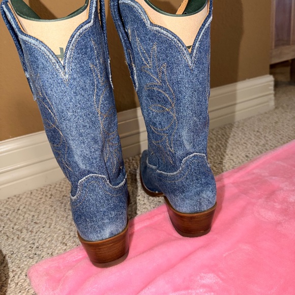Tecovas “The Sadie” Boots in Denim! LIMITED EDITION! 🤠 - Picture 6 of 10